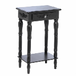 Chic Black Side Table